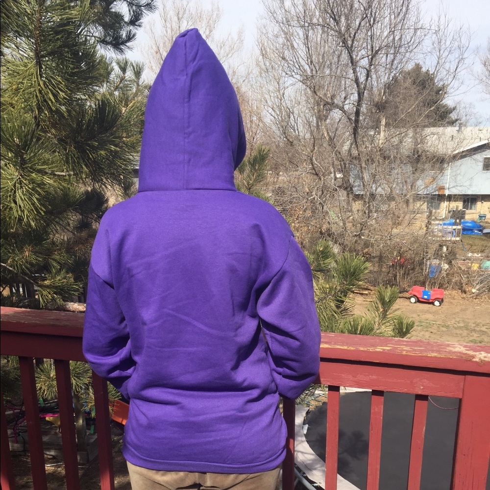 Purple hoodie - Brand new